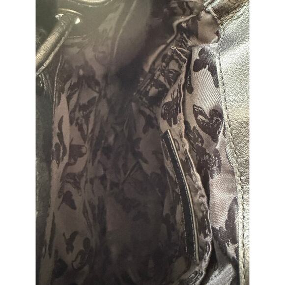 Rebecca Minkoff Love Quilted Backpack Black with adjustable chain/leather straps main image 10